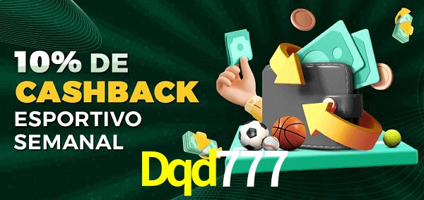 10% de bônus de cashback na Dqd777